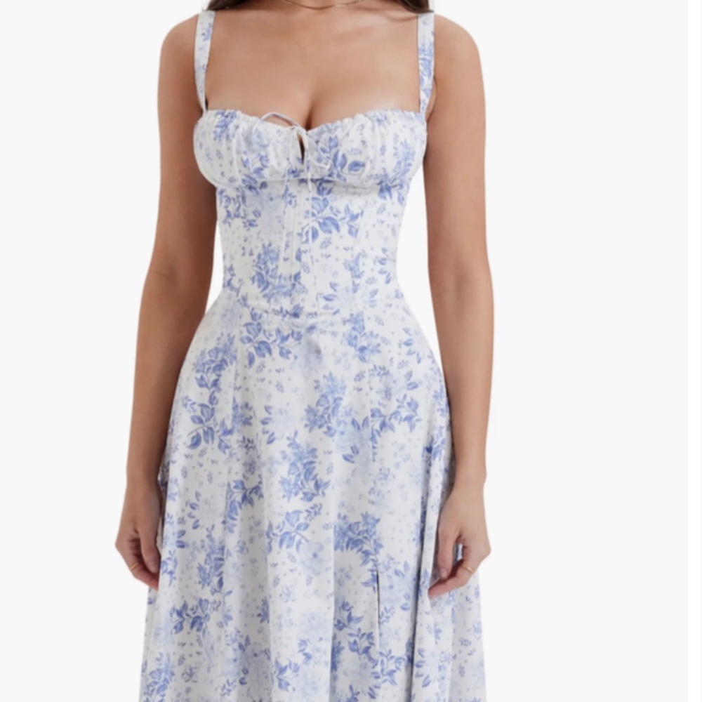 House of CB Carmen Bustier Sundress